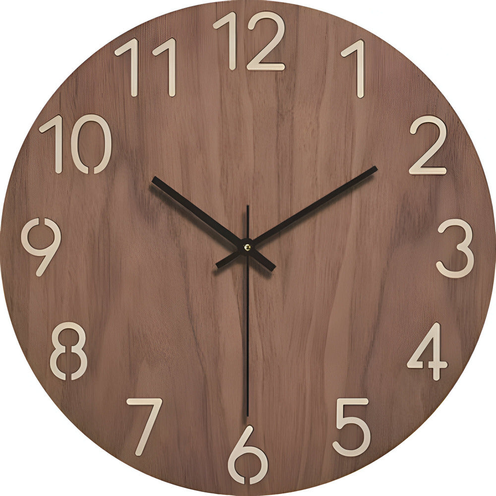 Arista Lignum | Orologio da parete minimalista in legno dal design scandinavo