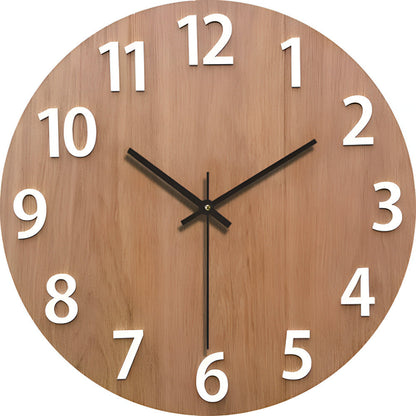 Arista Lignum | Orologio da parete minimalista in legno dal design scandinavo
