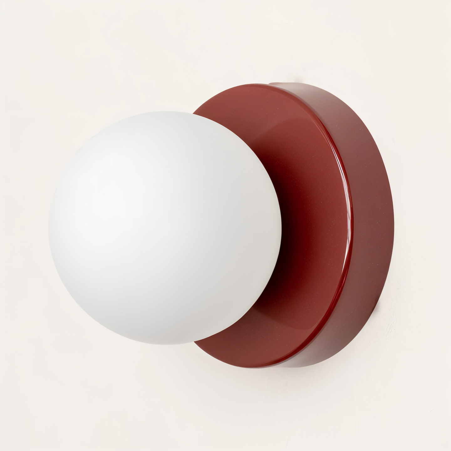 PearlPop Applique da parete | Vetro bianco & metallo | Luce LED bianco caldo | Illuminazione da parete elegante