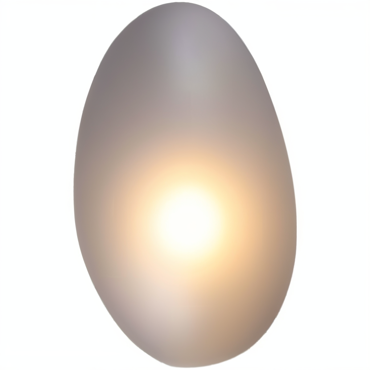 PebbleHue WallLight | Lampada da parete in vetro LED | Design scandinavo e luce calda bianca