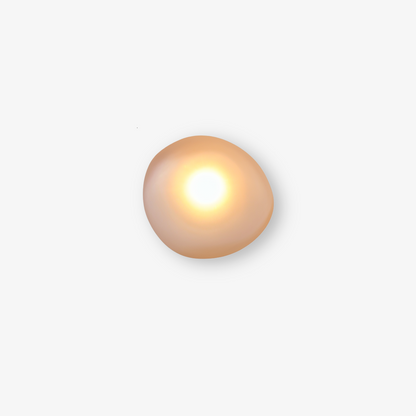 PebbleHue WallLight | Lampada da parete in vetro LED | Design scandinavo e luce calda bianca