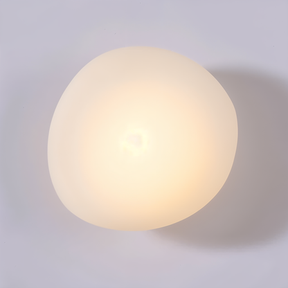 PebbleHue WallLight | Lampada da parete in vetro LED | Design scandinavo e luce calda bianca