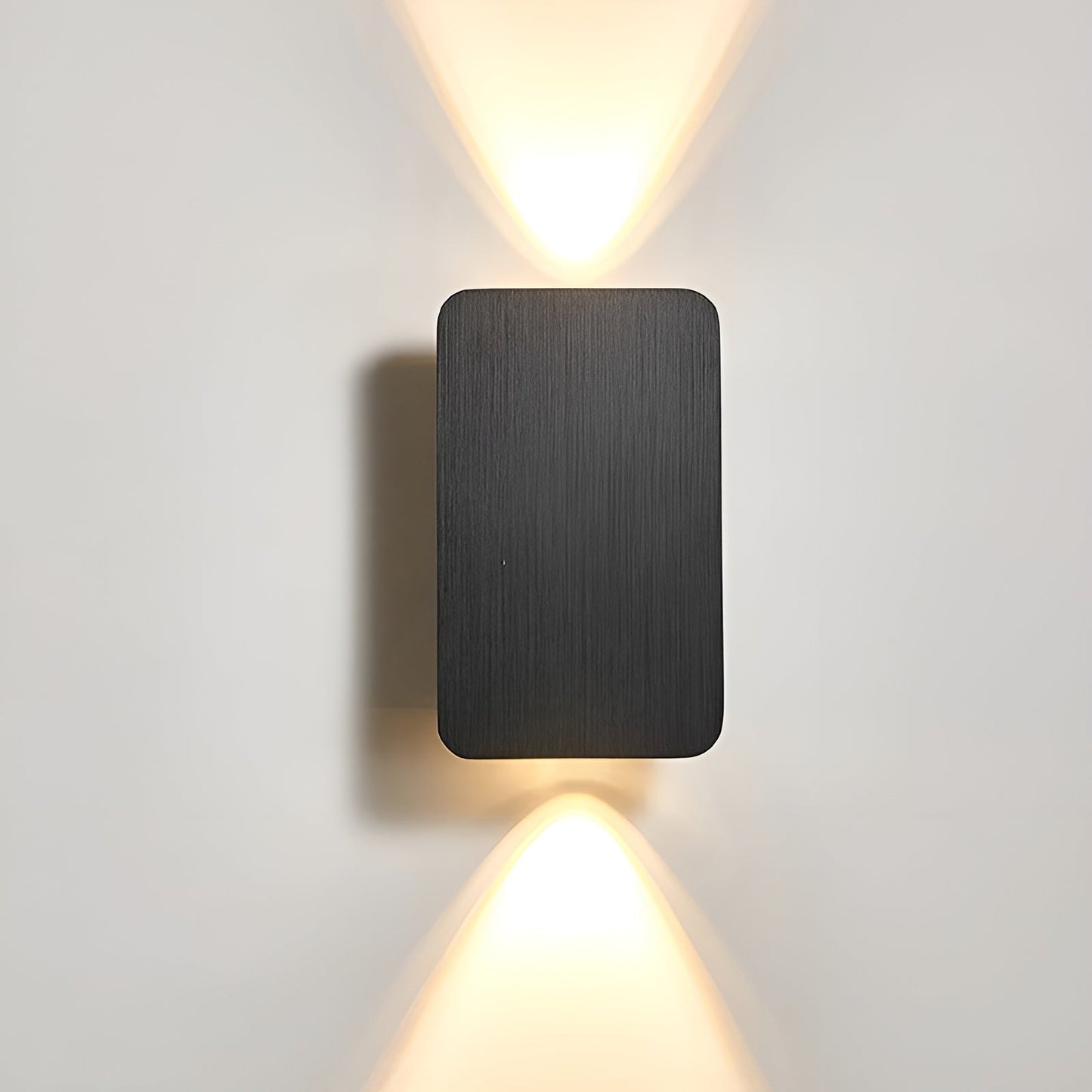 GlowForm Mini | Applique LED rettangolare in stile minimalista per atmosfera calda