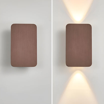 GlowForm Mini | Applique LED rettangolare in stile minimalista per atmosfera calda