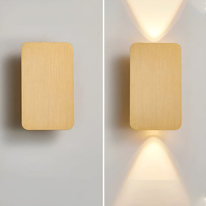 GlowForm Mini | Applique LED rettangolare in stile minimalista per atmosfera calda