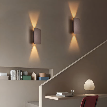 GlowForm Mini | Applique LED rettangolare in stile minimalista per atmosfera calda