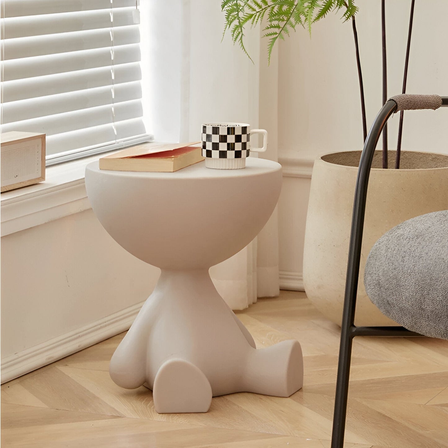 Ylix – Table basse ronde de luxe | Design moderne avec base stable