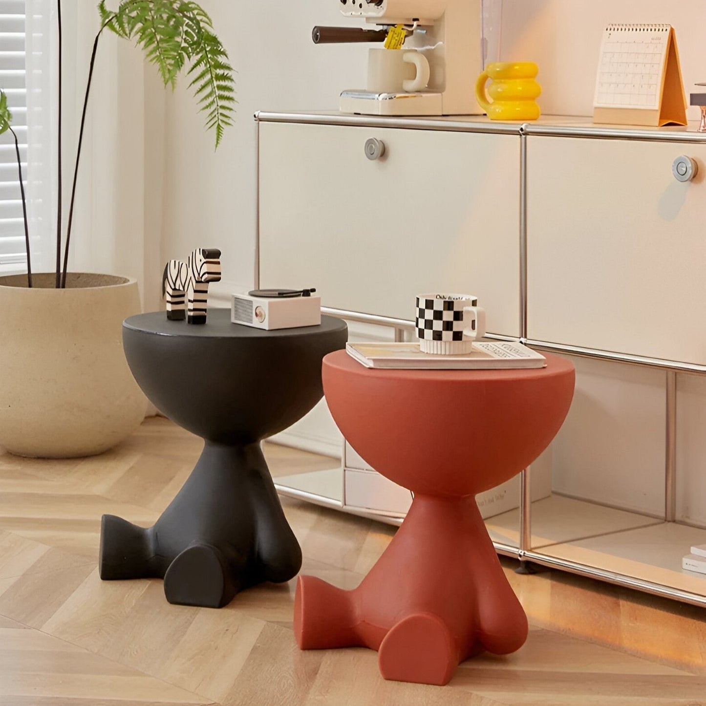 Ylix – Table basse ronde de luxe | Design moderne avec base stable