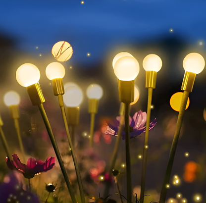 FireflyGlow | Luci da giardino solari con effetto lucciola e luce bianco caldo