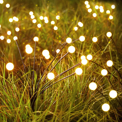 FireflyGlow | Luci da giardino solari con effetto lucciola e luce bianco caldo