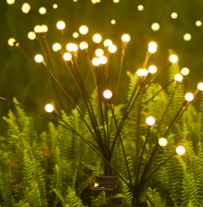 FireflyGlow | Luci da giardino solari con effetto lucciola e luce bianco caldo