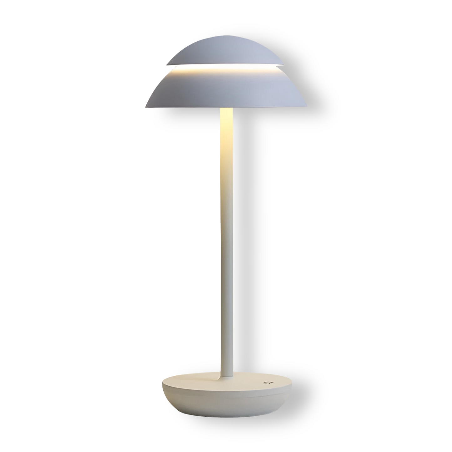 UmbraGlow Slim | lampada da tavolo LED senza fili con paralume dal design minimalista