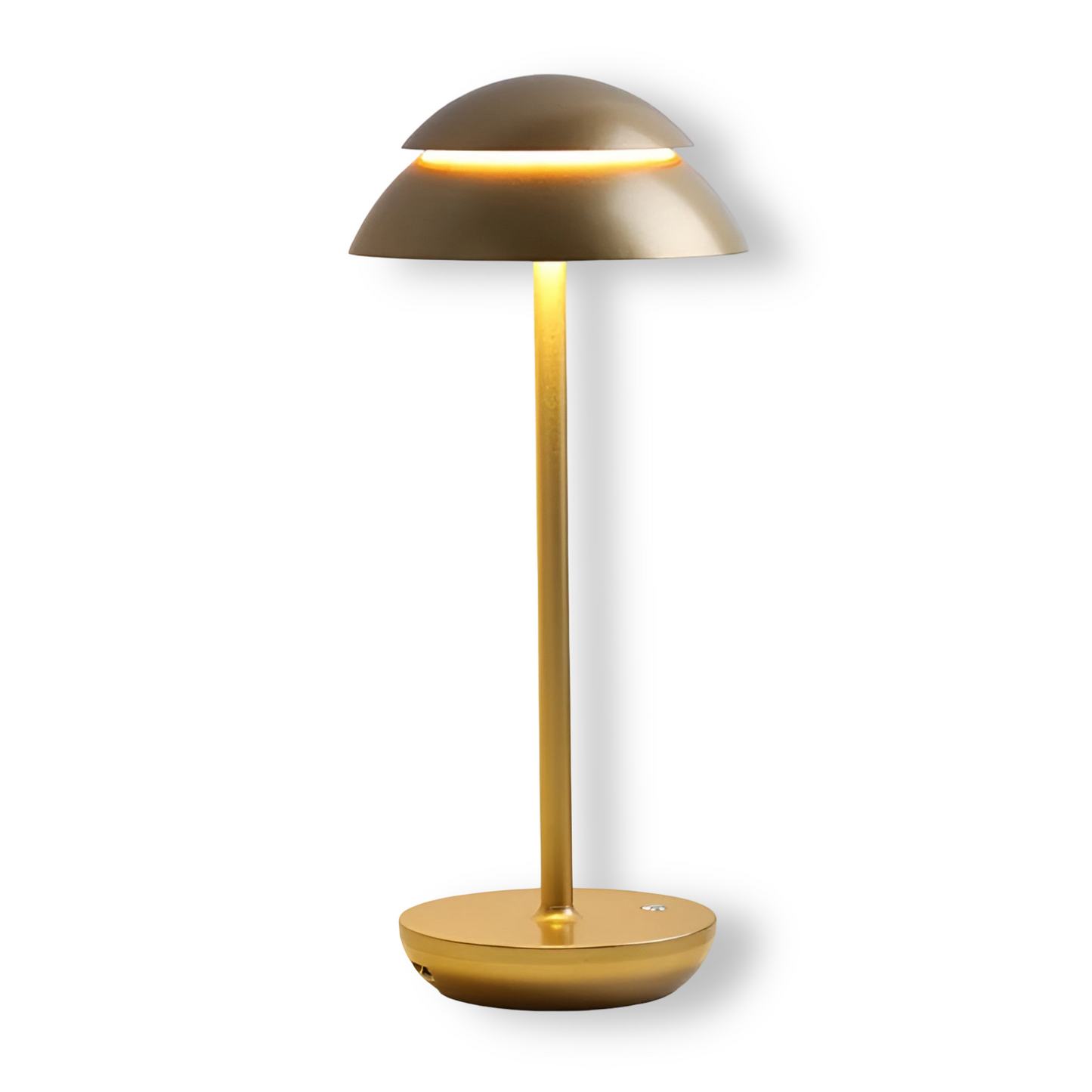 UmbraGlow Slim | lampada da tavolo LED senza fili con paralume dal design minimalista