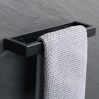 UniBlack törölközőtartó rozsdamentes acélból – Falra szerelhető törölközőtartó 20cm és 40cm