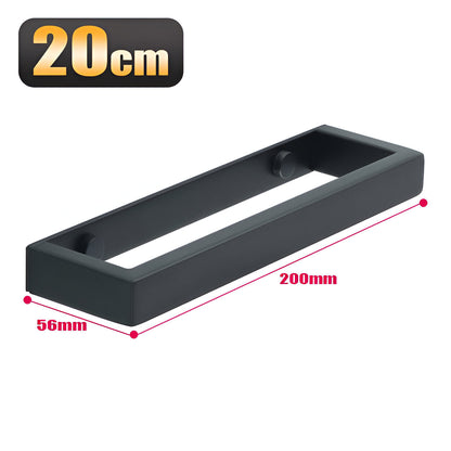 UniBlack törölközőtartó rozsdamentes acélból – Falra szerelhető törölközőtartó 20cm és 40cm
