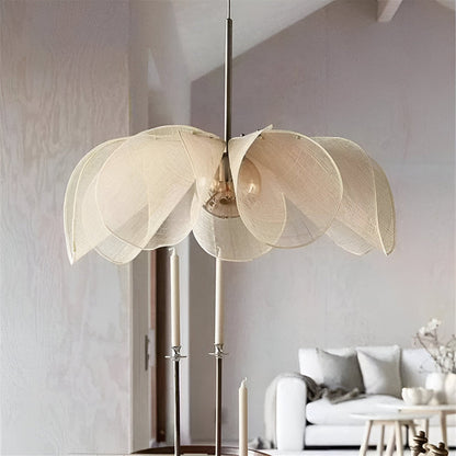 Floruma Lune | Japandi Pendelleuchte im floralen Boho-Design