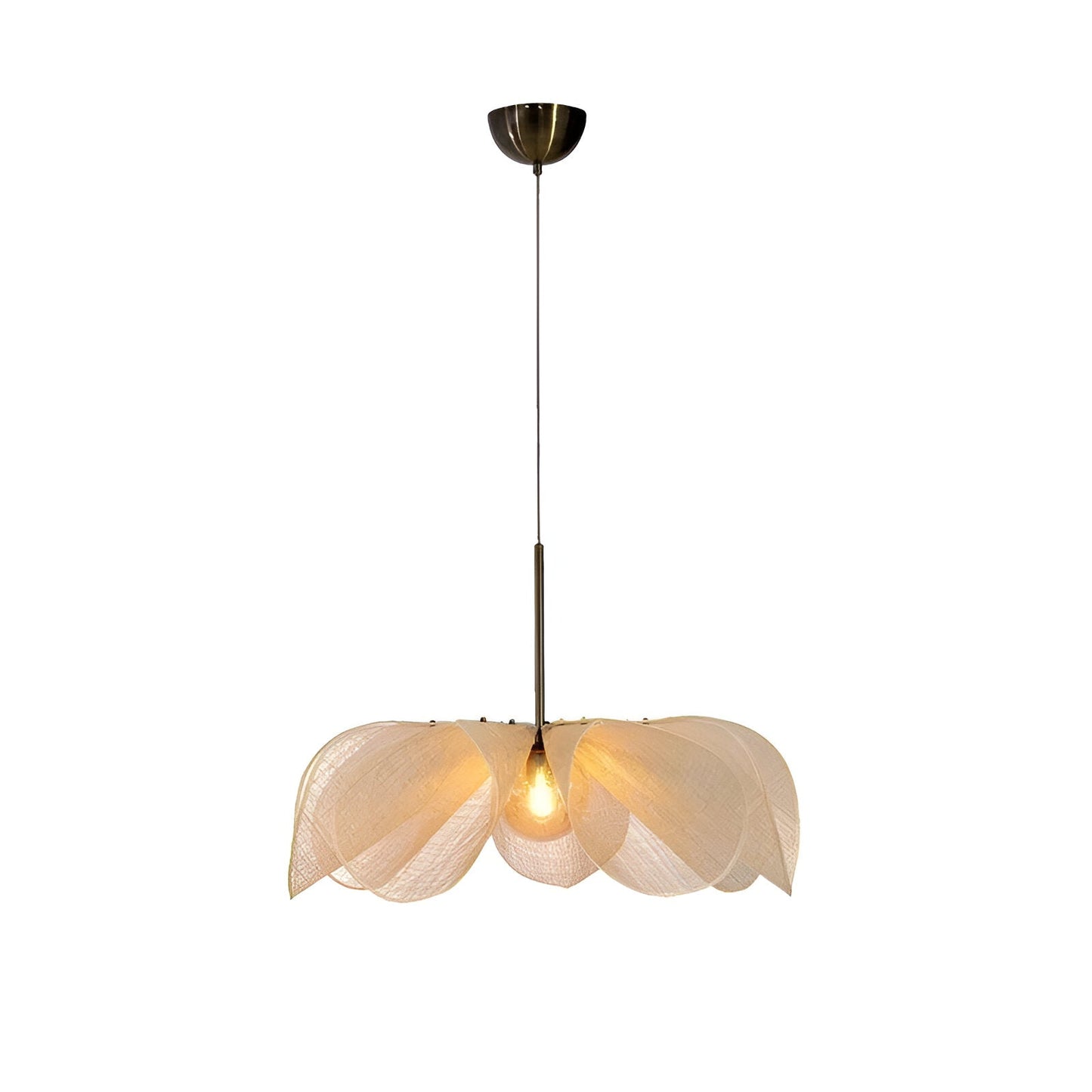 Floruma Lune | Japandi Pendelleuchte im floralen Boho-Design