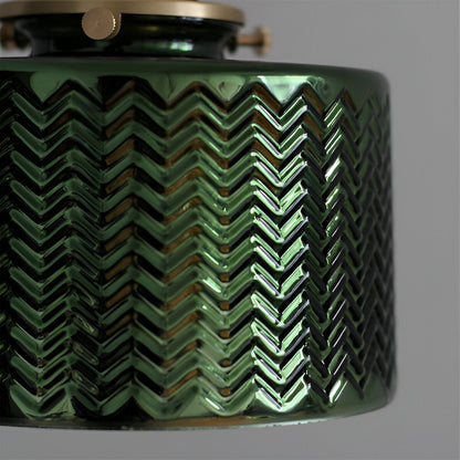 Olyviae | Applique LED regolabile in vetro rigato dal design scandinavo