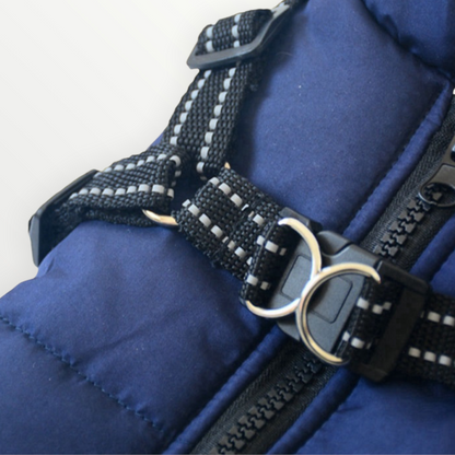 Mirora | Abrigo de invierno para perros con arnés integrado, repelente al agua