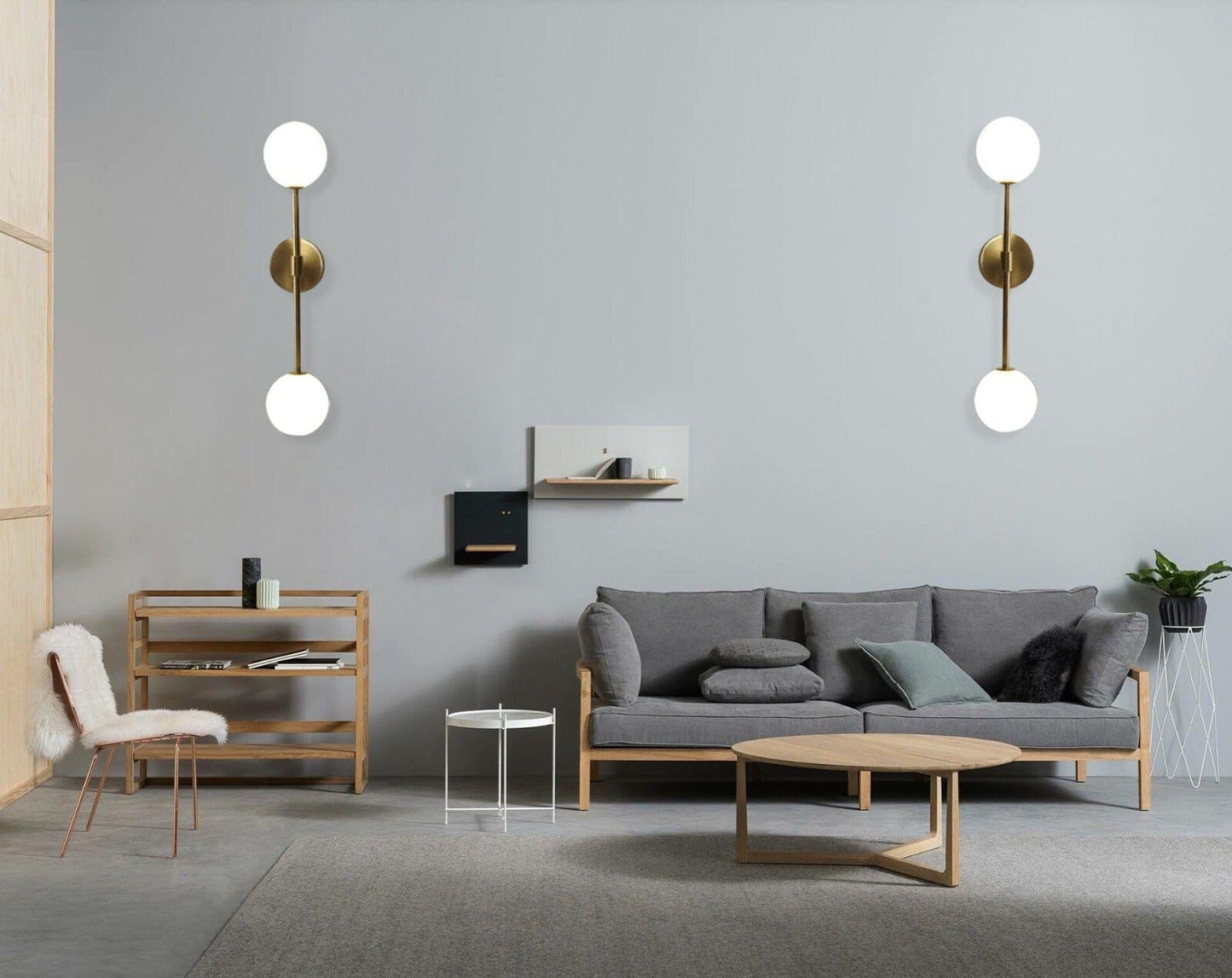 Lampada da parete LED in vetro satinato rotonda – Lampada da parete minimalista con luce soffusa