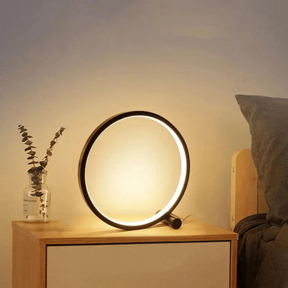 Nuvéa Halo | USB-C LED-Tischleuchte mit Dimmer & rundem Design