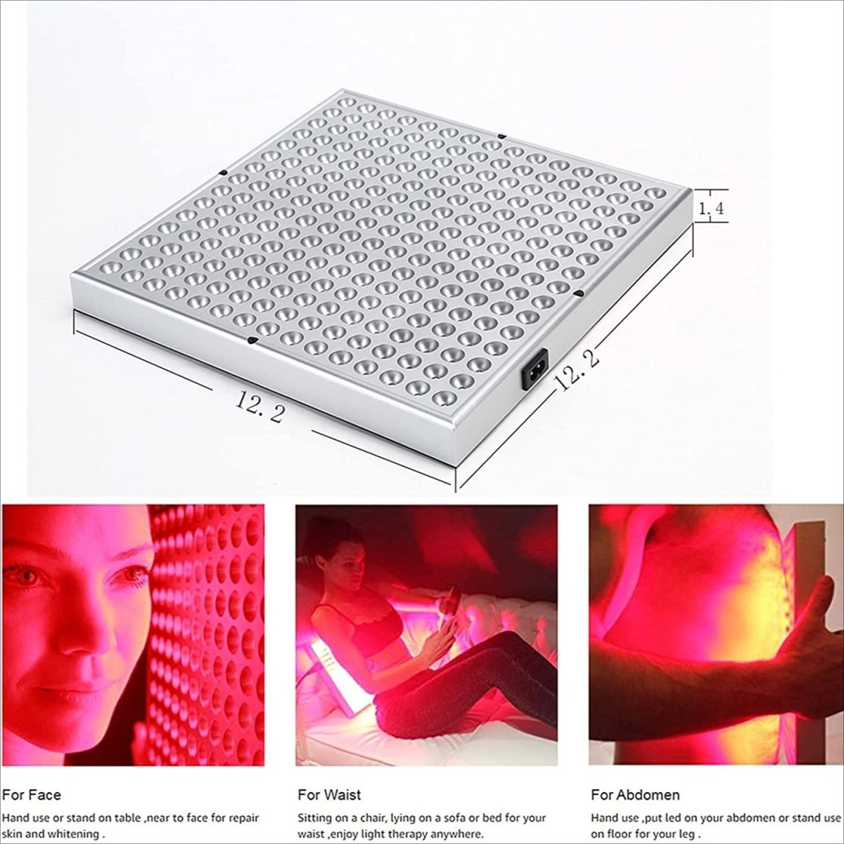 InfraGlow | Infrarot-Lichttherapie-Panel für Hautverjüngung und Entspannung 7