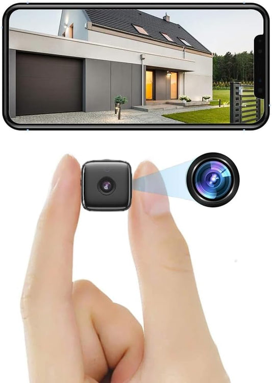 Quinida | Wi-Fi Indoor Security Camera with Night Vision and Motion Detection
