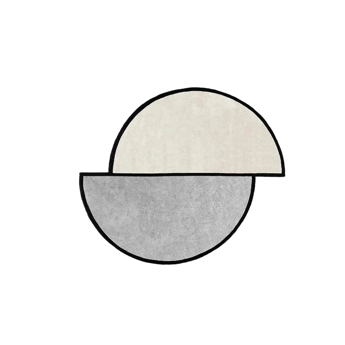 Arketa Halo | Tapis lavable en forme de demi-cercle