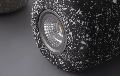 Kiva Cast | lampada a sospensione in cemento dal design industriale con tecnologia LED