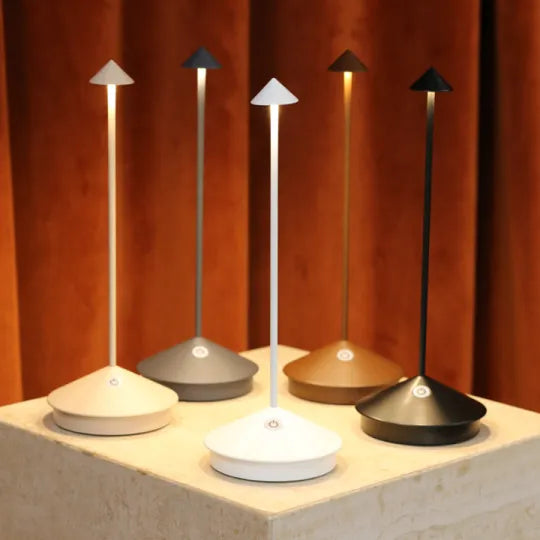 Fenlira | Kabellose LED Tischlampe mit Akku und Touch-Dimmer