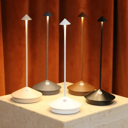 Fenlira | Kabellose LED Tischlampe mit Akku und Touch-Dimmer