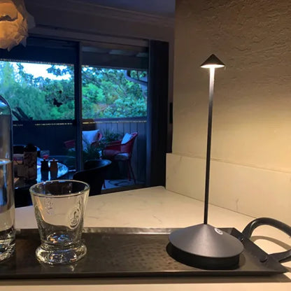 Fenlira | Kabellose LED Tischlampe mit Akku und Touch-Dimmer