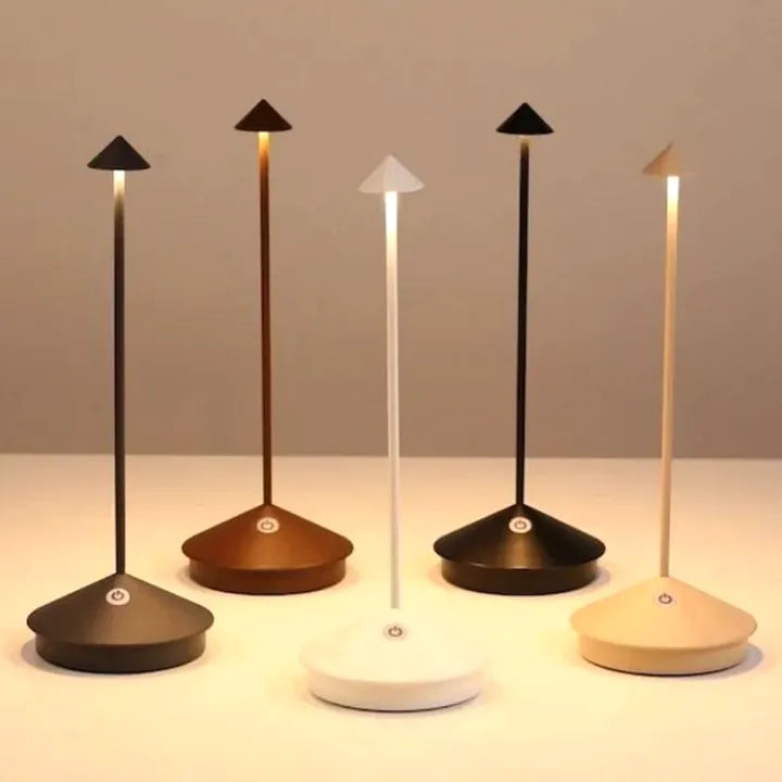Fenlira | Kabellose LED Tischlampe mit Akku und Touch-Dimmer