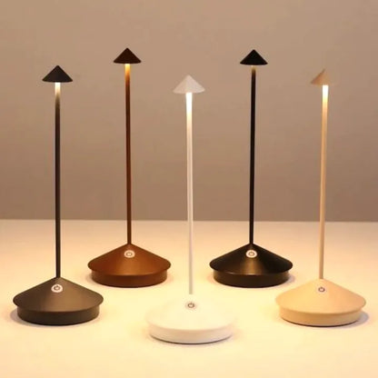 Fenlira | Kabellose LED Tischlampe mit Akku und Touch-Dimmer