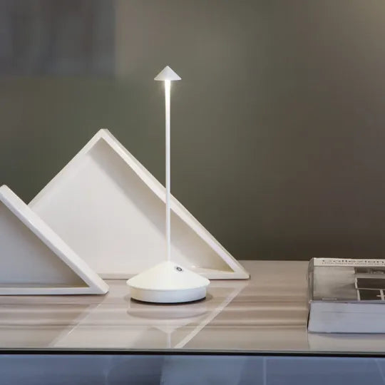 Fenlira | Kabellose LED Tischlampe mit Akku und Touch-Dimmer