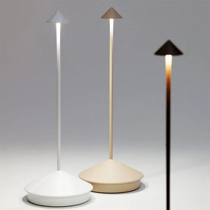 Fenlira | Kabellose LED Tischlampe mit Akku und Touch-Dimmer