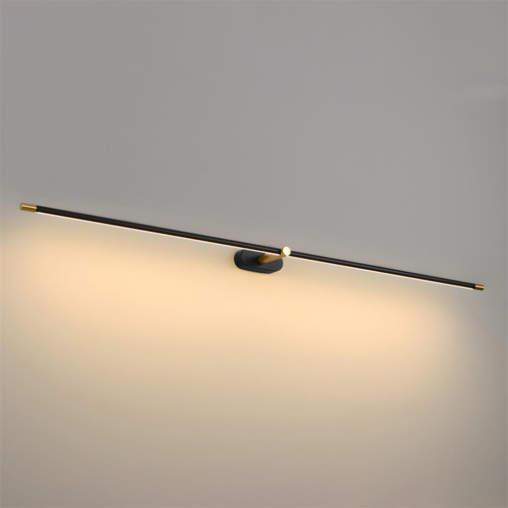 Stravlo | Lineare LED Wandleuchte innen, 68, 98 oder 128 cm, auch fürs Bad