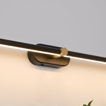 Stravlo | Lineare LED Wandleuchte innen, 68, 98 oder 128 cm, auch fürs Bad