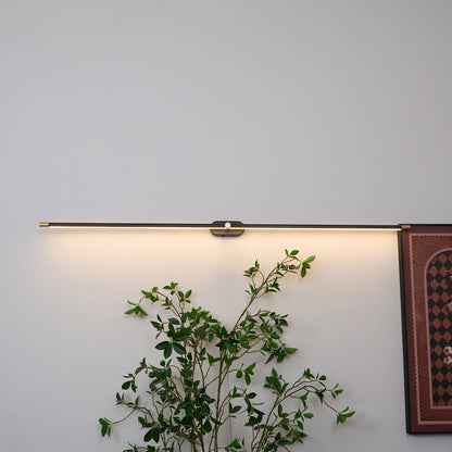 Stravlo | Lineare LED Wandleuchte innen, 68, 98 oder 128 cm, auch fürs Bad