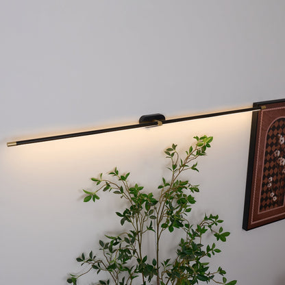 Stravlo | Lineare LED Wandleuchte innen, 68, 98 oder 128 cm, auch fürs Bad