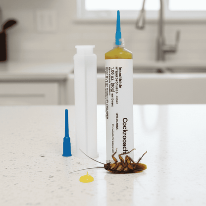 Cockroach gel bait 30 g with indoxacarb | Odorless long-term protection for cracks, joints & hiding places | Nestend