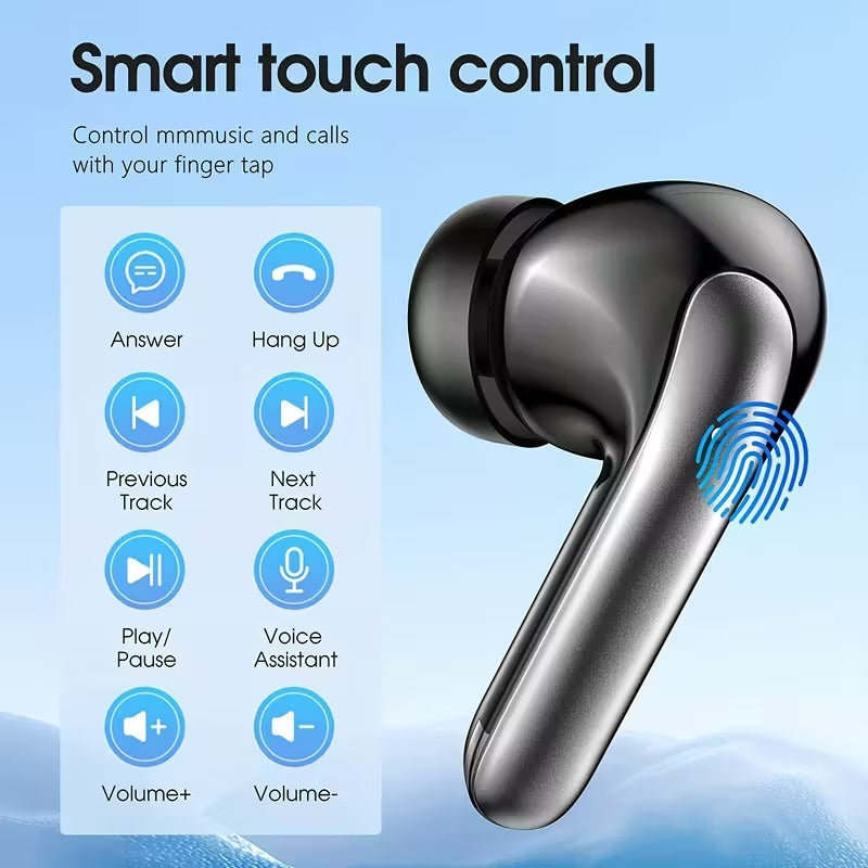 Tonvira | Kabellose In-Ear Kopfhörer mit Ladebox und 30 h Akkulaufzeit