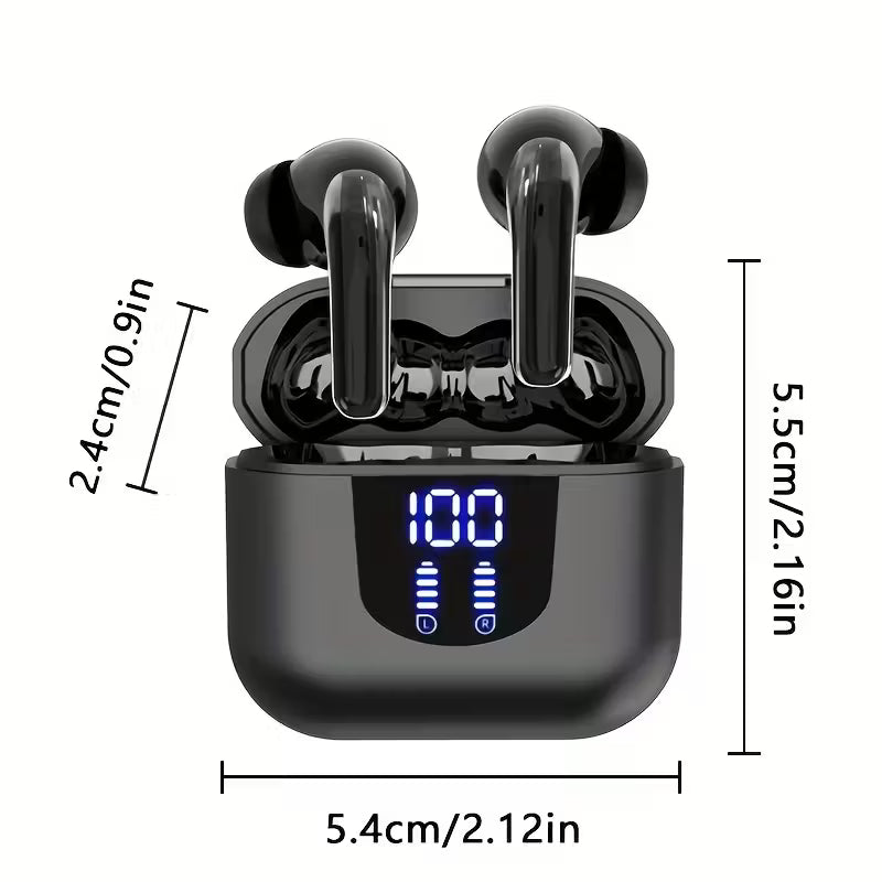 Tonvira | Kabellose In-Ear Kopfhörer mit Ladebox und 30 h Akkulaufzeit