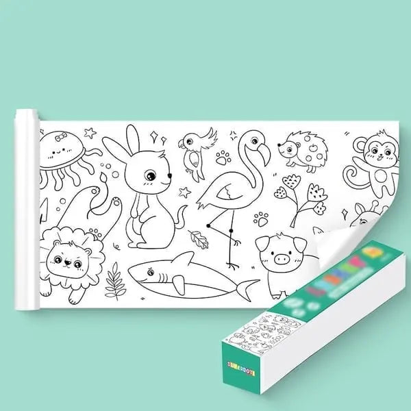 Kreativo | Riesen-Malrolle für Kinder 3