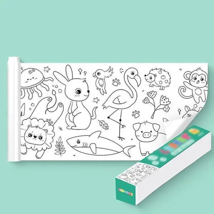 Kreativo | Riesen-Malrolle für Kinder 3