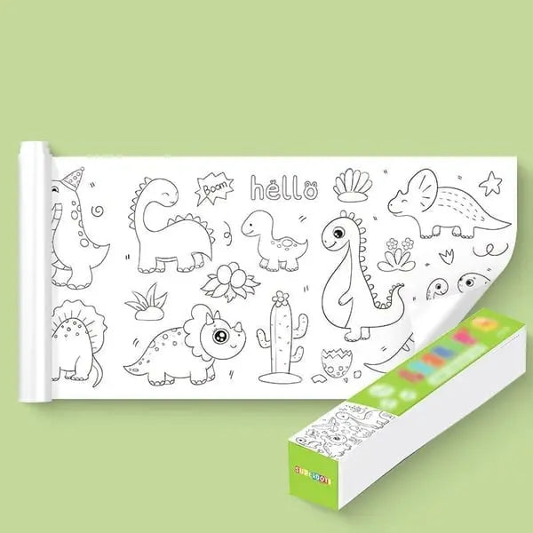 Kreativo | Riesen-Malrolle für Kinder 5