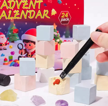 Kristall Ausgrabungs Adventskalender 2026
