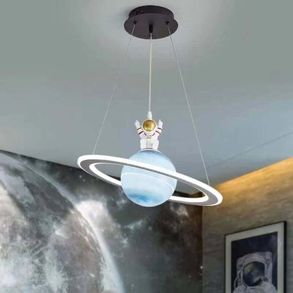 Stellumo Orbit | Lampada a sospensione LED dal design fantasioso a tema pianeti per la cameretta