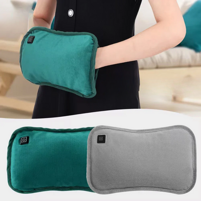 Celuna | USB plush fleece heating pad, 30 × 20 cm with heat settings