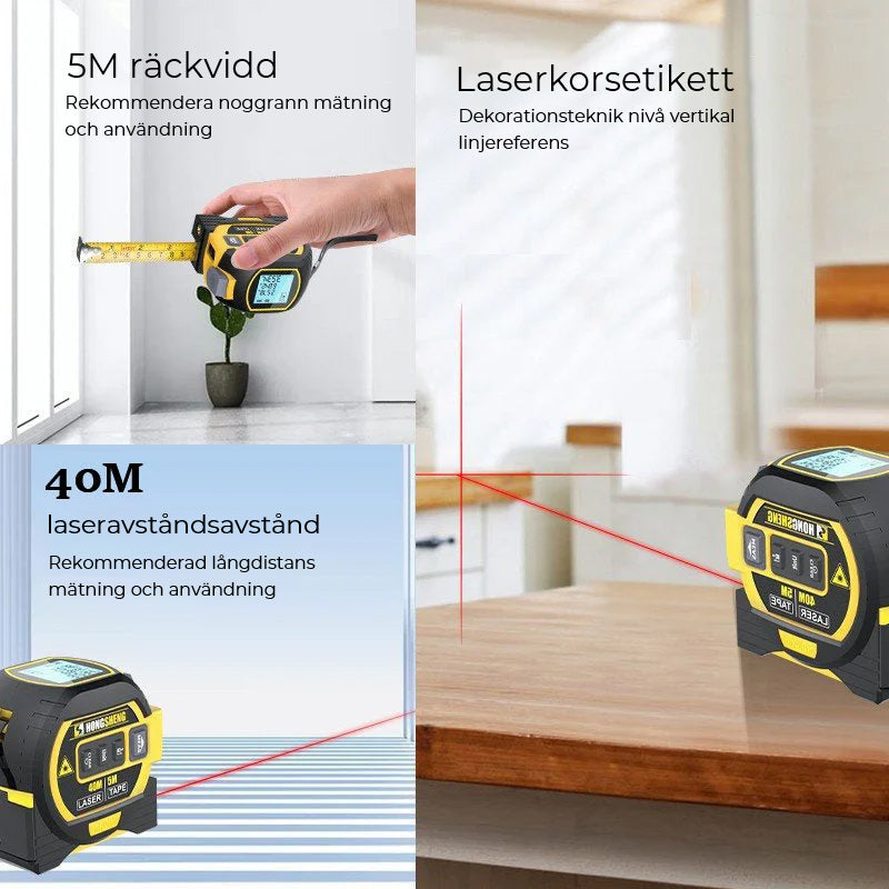 LaserPro | 3-in-1-Messwerkzeug für präzise Anwendungen 6